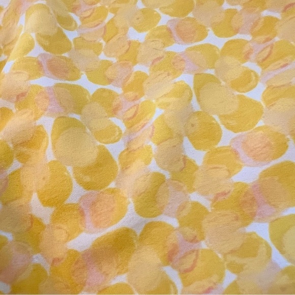 Nine West EUC Yellow Spaghetti Strap Camisole/Tank Top with Sheer Detail, XS - Picture 2 of 6